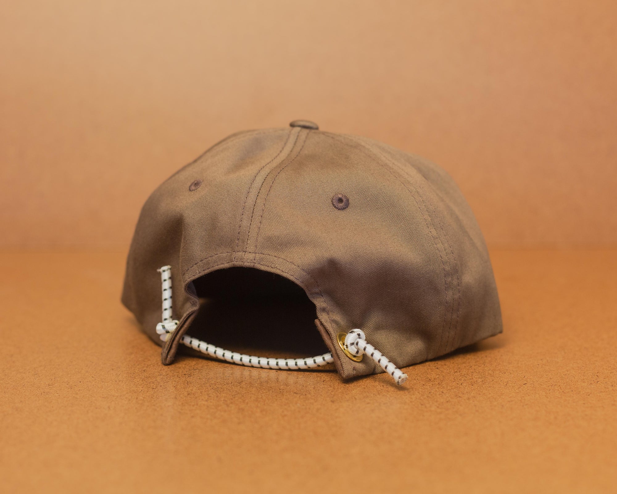 Western Hydrodynamic Research- Canvas Promotional Hat (Brown) back view