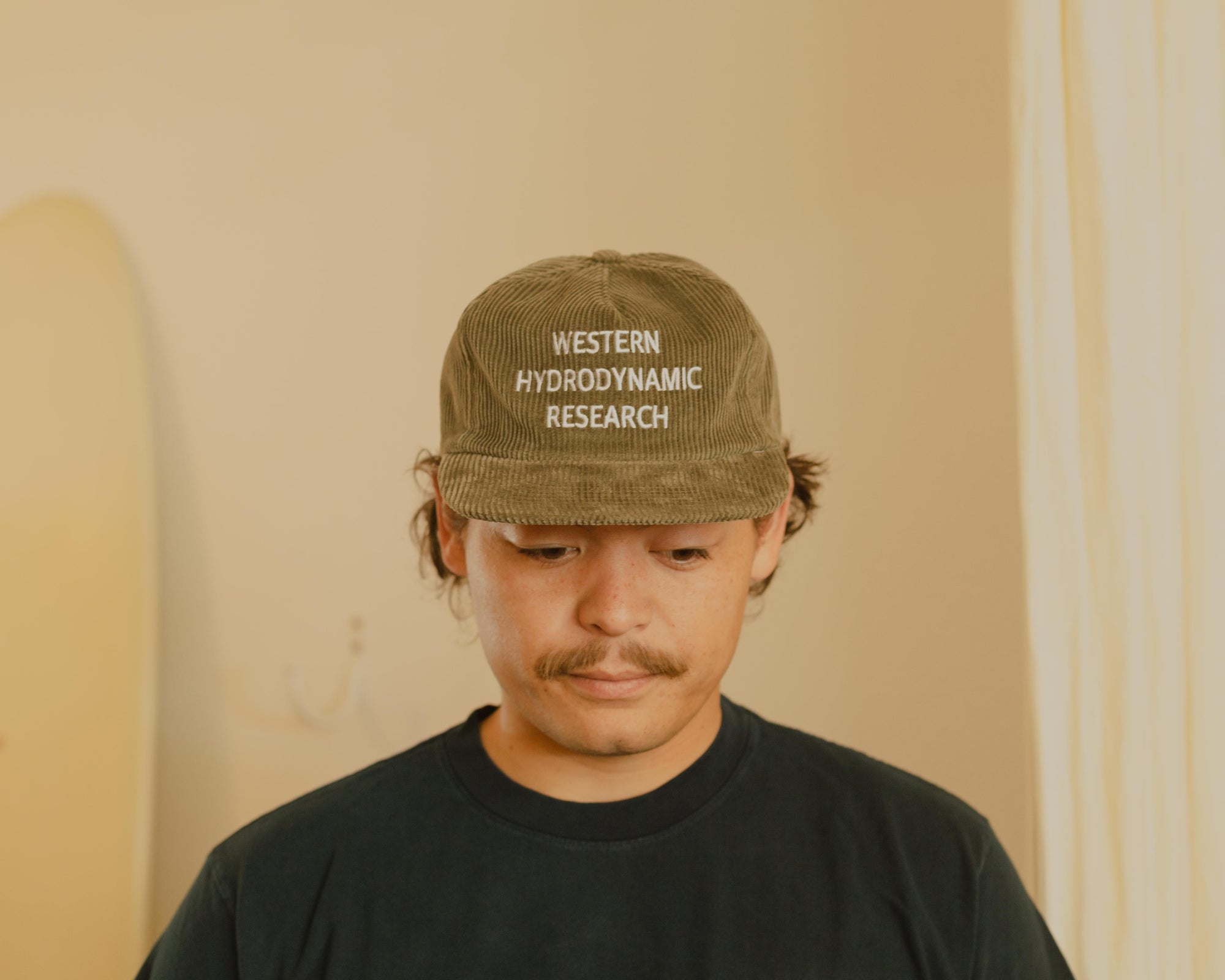 Western Hydrodynamic Research- Whale Cord Hat (Olive)