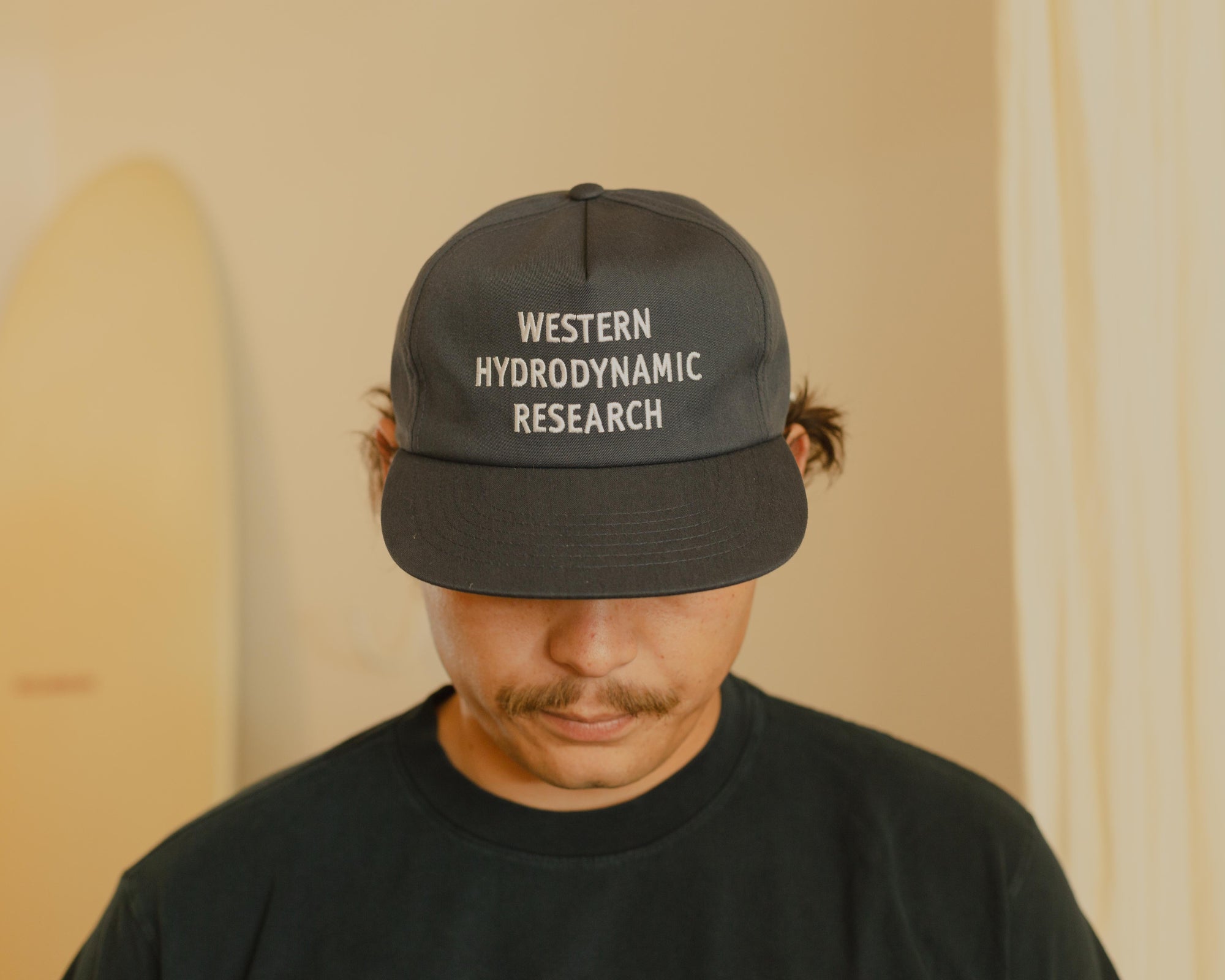 Western Hydrodynamic Research- Canvas Promotional Hat  in Navy