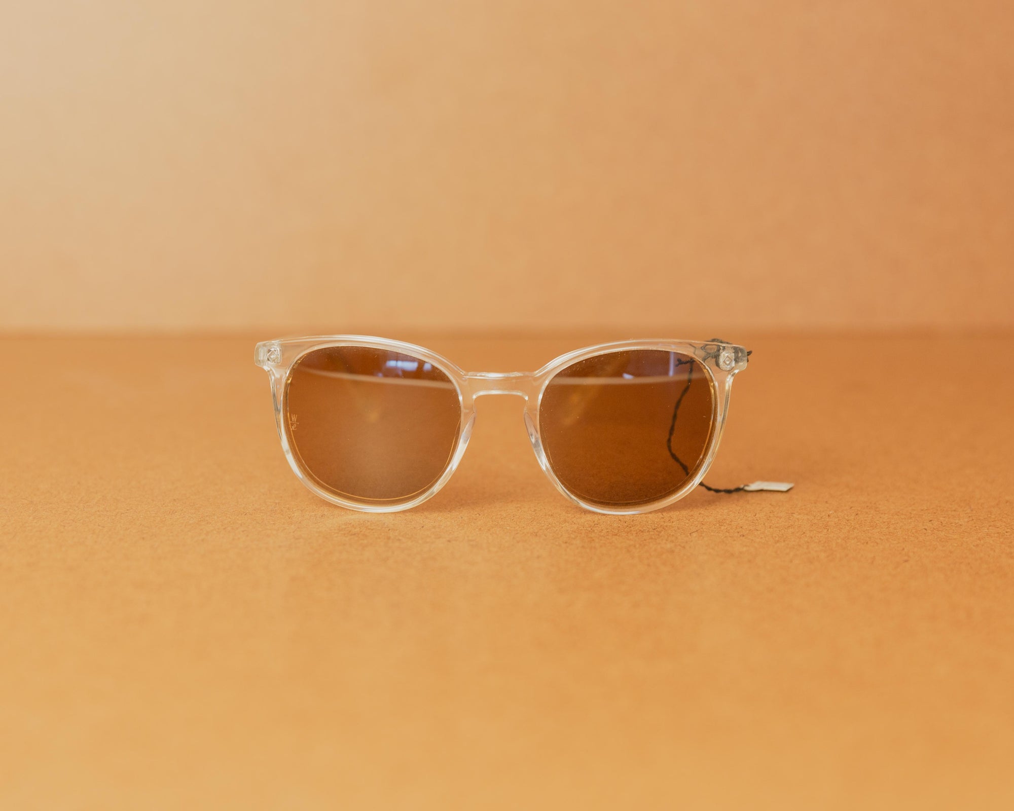 Wonderland Barstow Sunglasses in Clear Glass/Bronze
