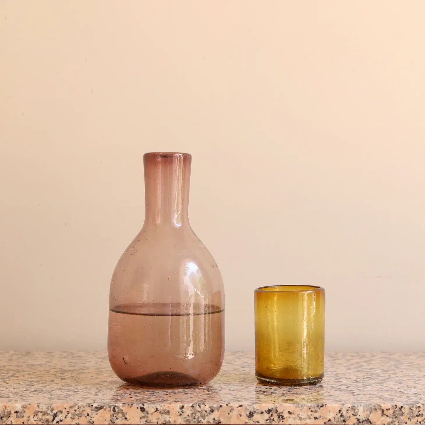 Luz Collection - Atardecer Glass Carafe Set