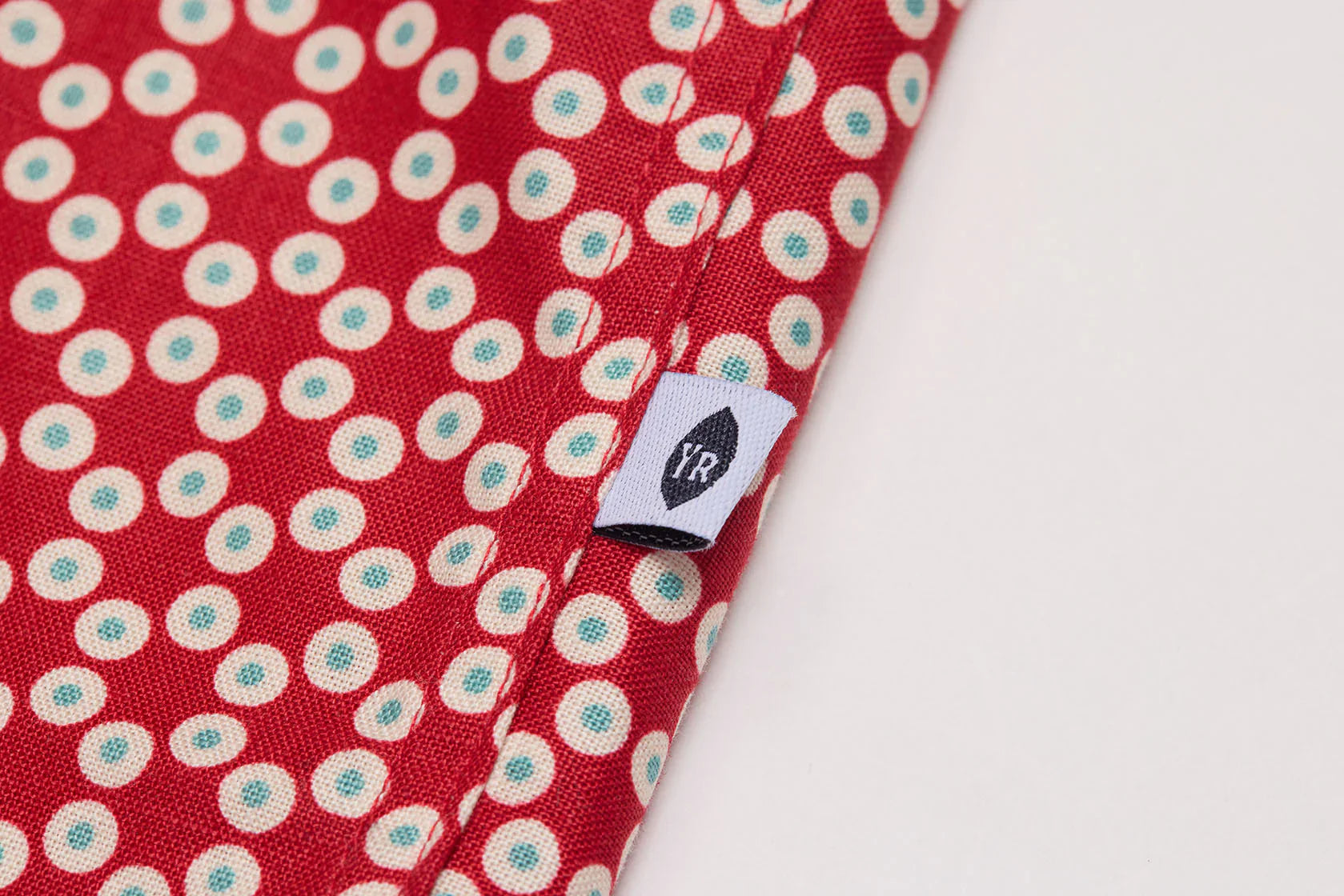 Yellow Rat - 50s Round Collar Polka Dot Shirt