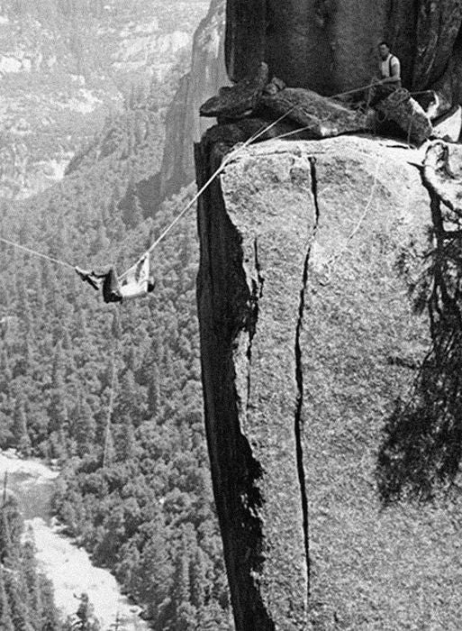 California Surfing and Climbing in the Fifties