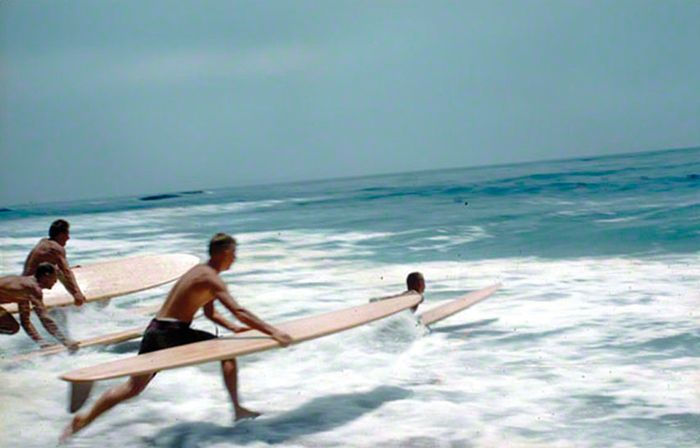 California Surfing and Climbing in the Fifties