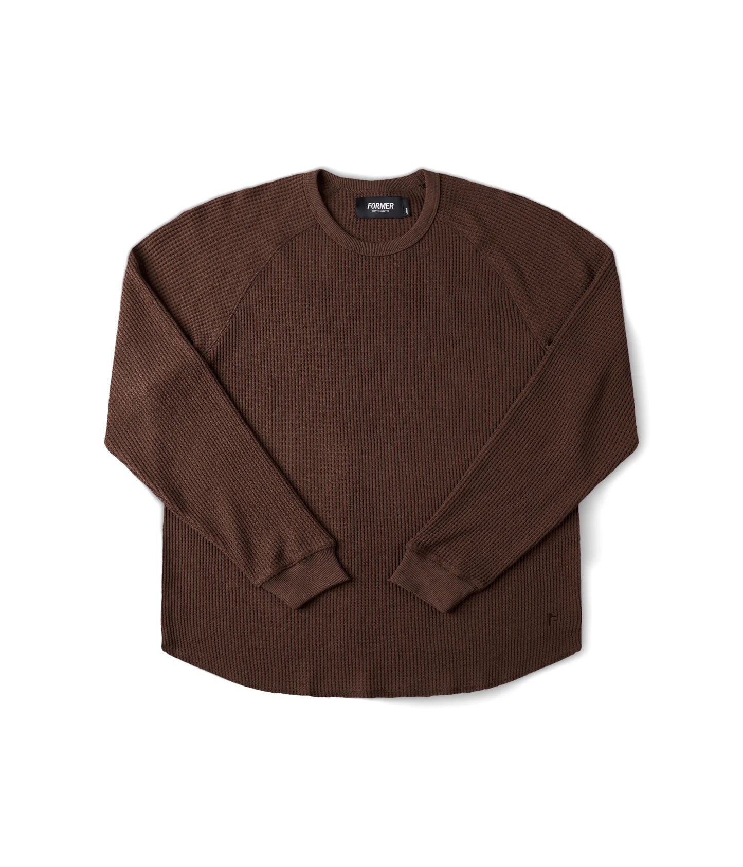 Former - AG Raglan Waffle Brown