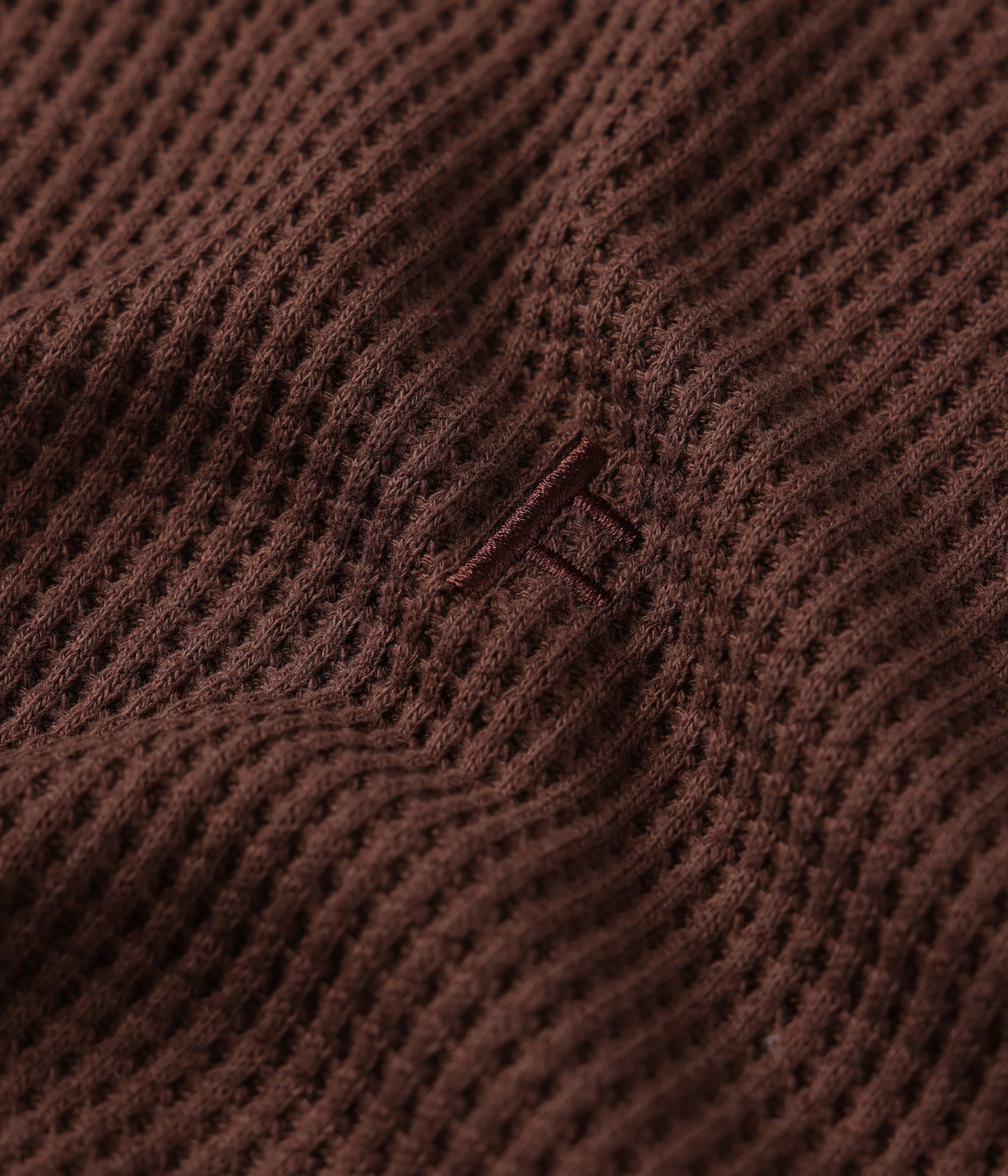 Former - AG Raglan Waffle Brown
