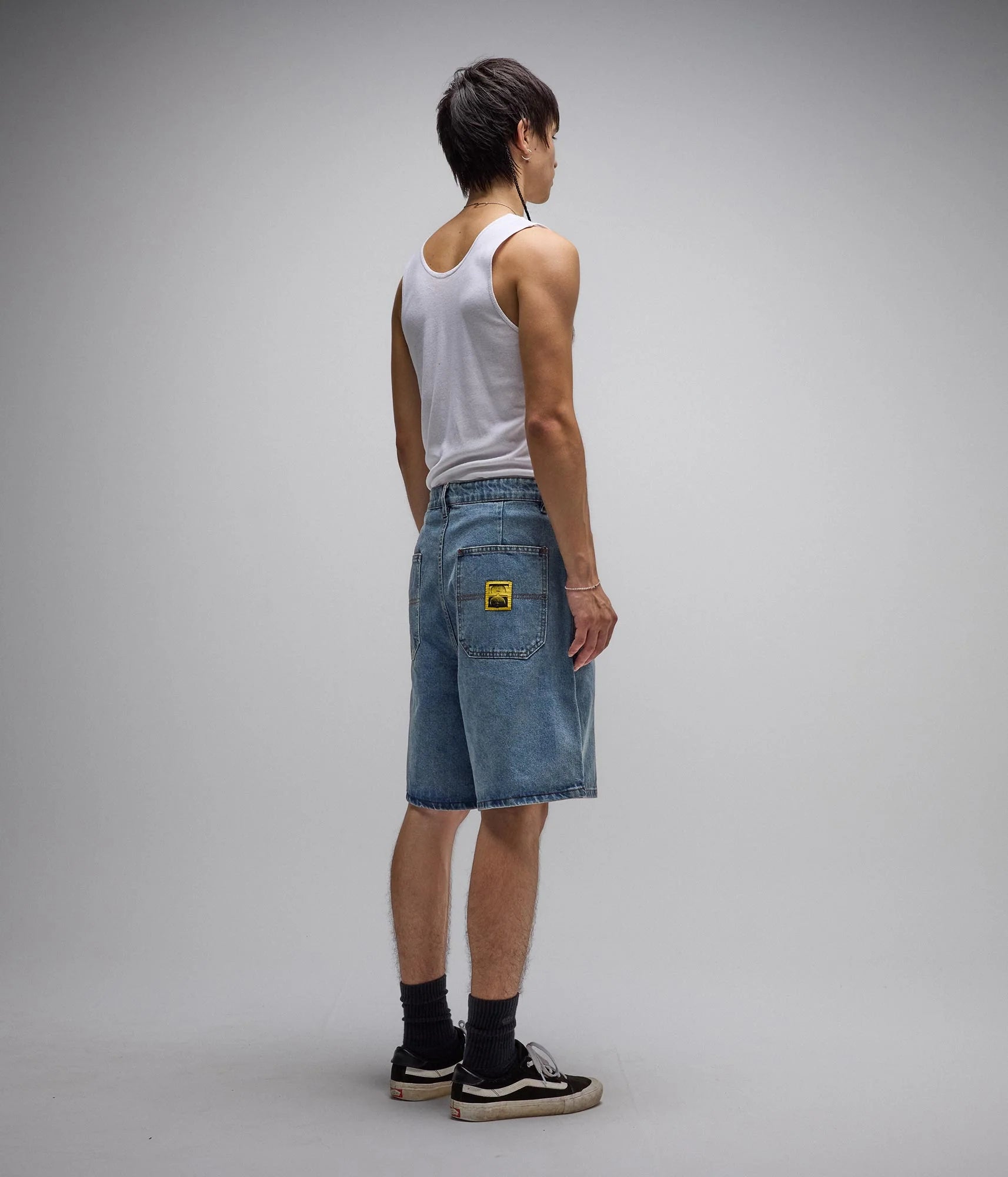 Former - Reynolds Denim Walkshort Mid Blue