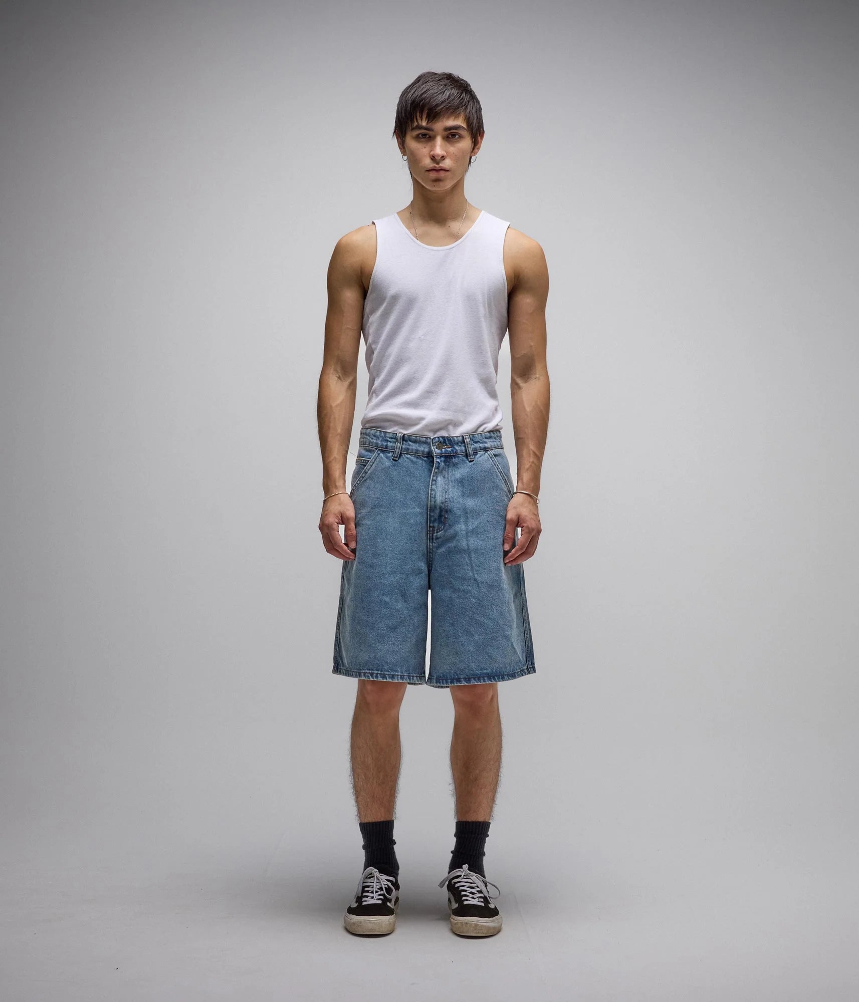 Former - Reynolds Denim Walkshort Mid Blue