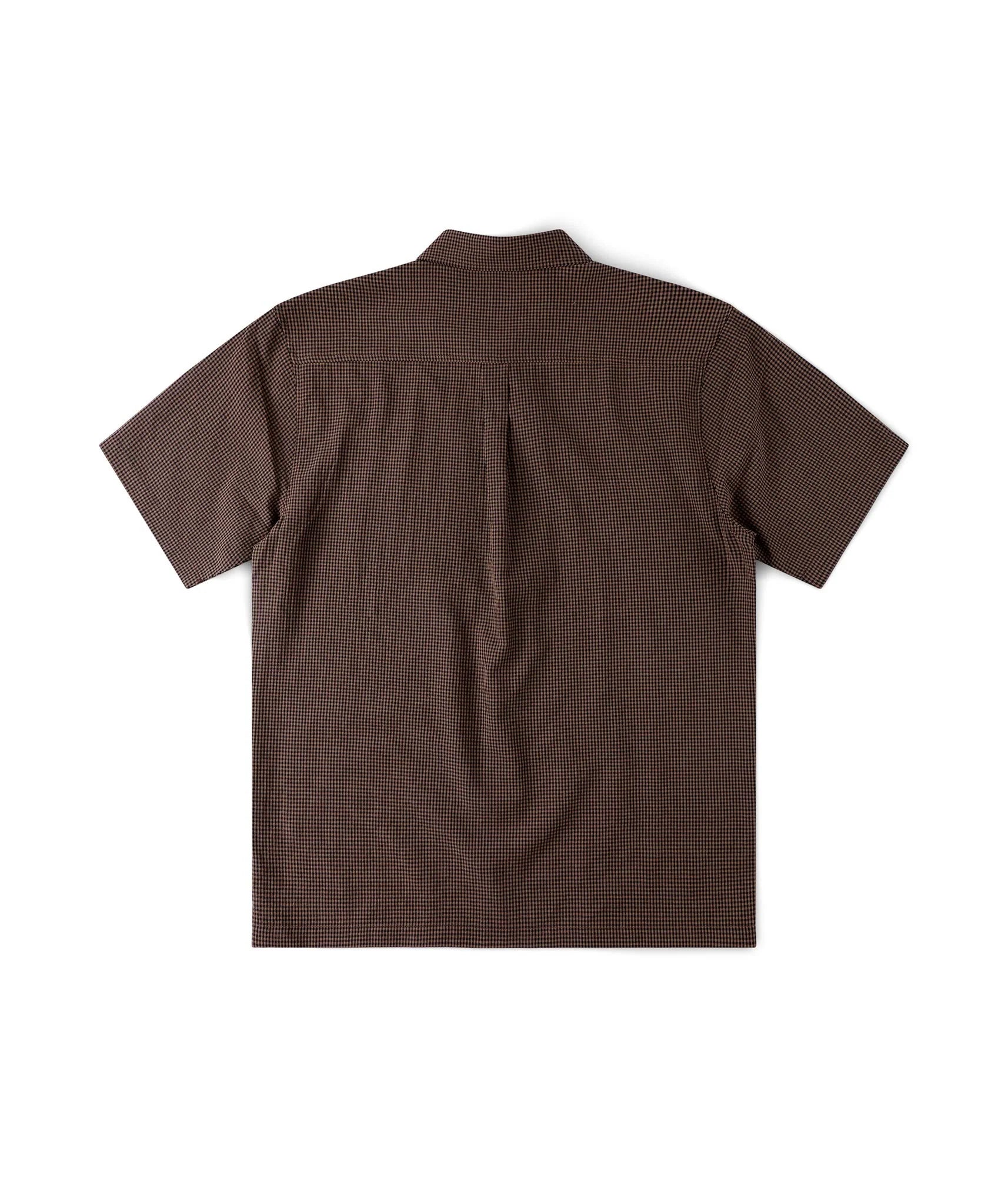 Former - Vivian Check SS Shirt Brown