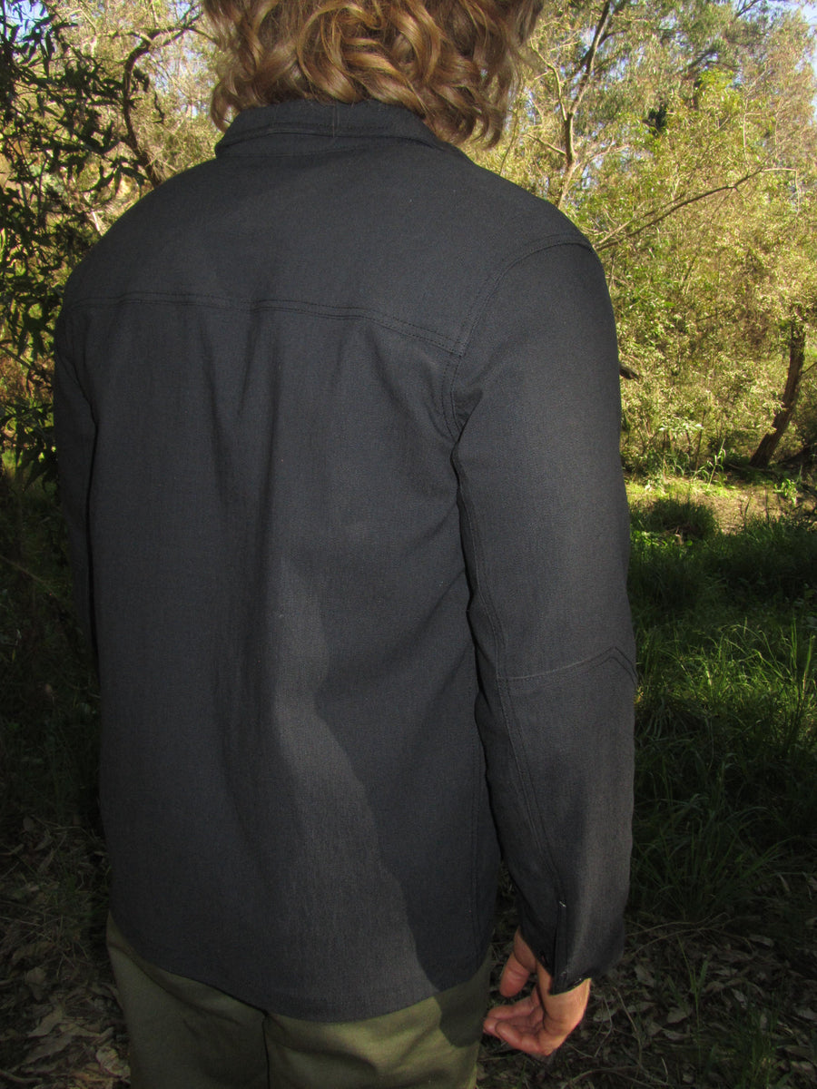 Ola Canvas Utility Jacket 01 - Navy