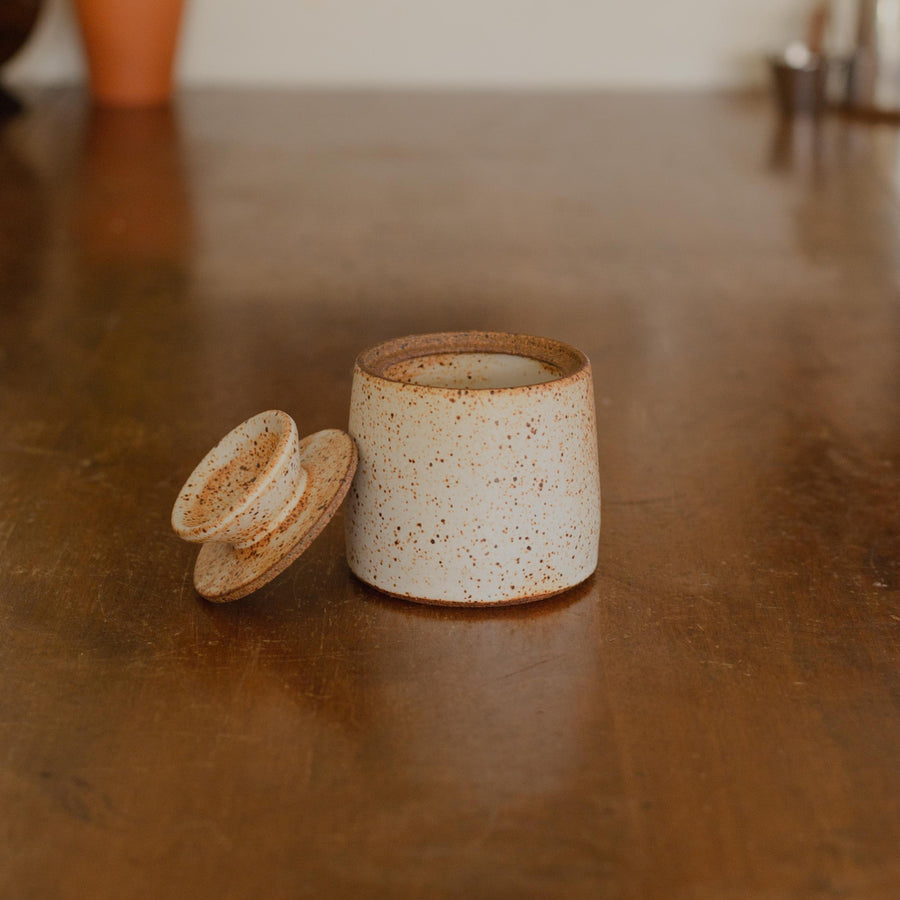 Manu Ceramics - Lidded Sugar Jar