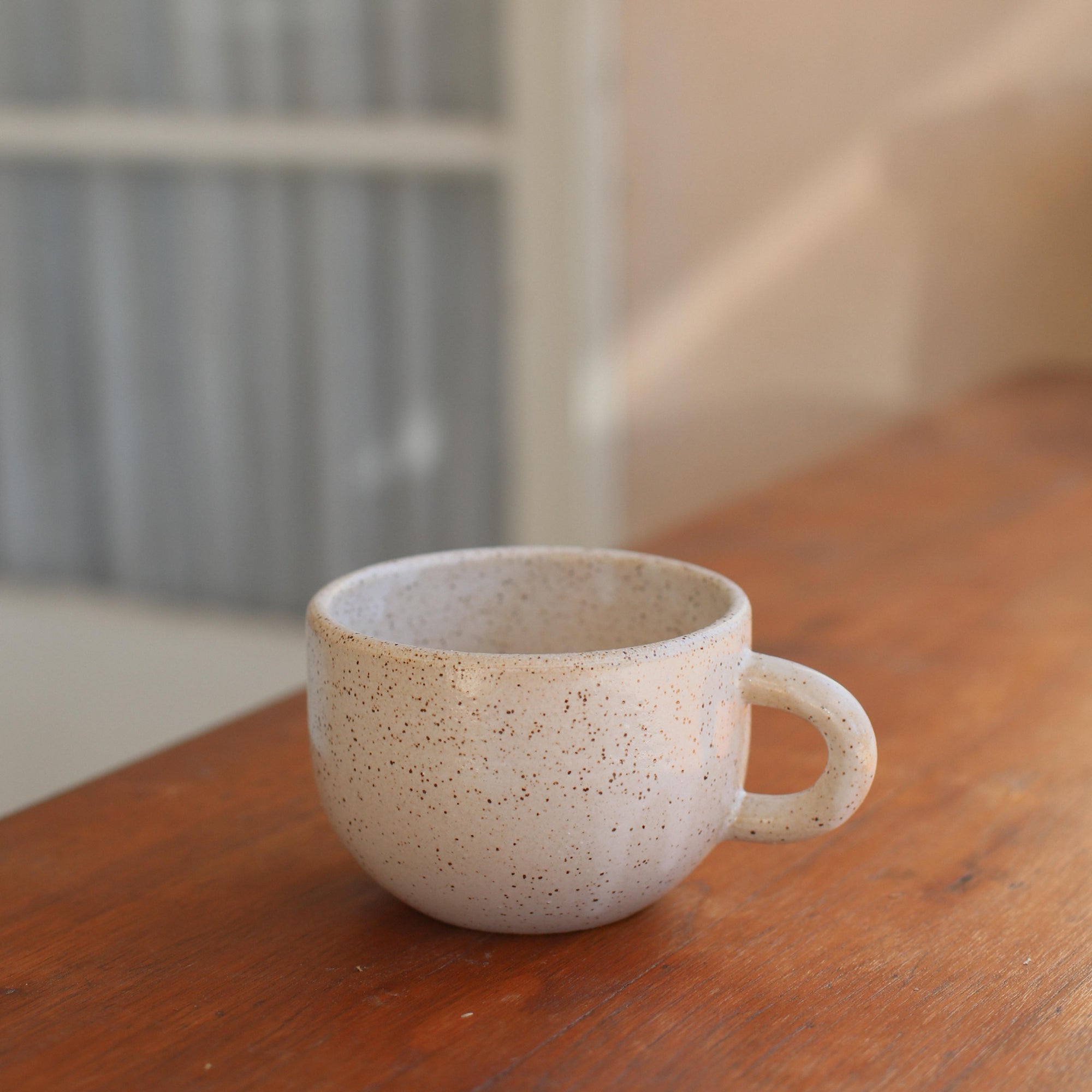 Daydream x Costa Mesa Ceramics Latte Mug on table