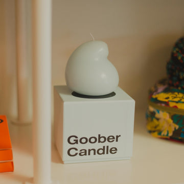 Areaware Goober Candle Blue
