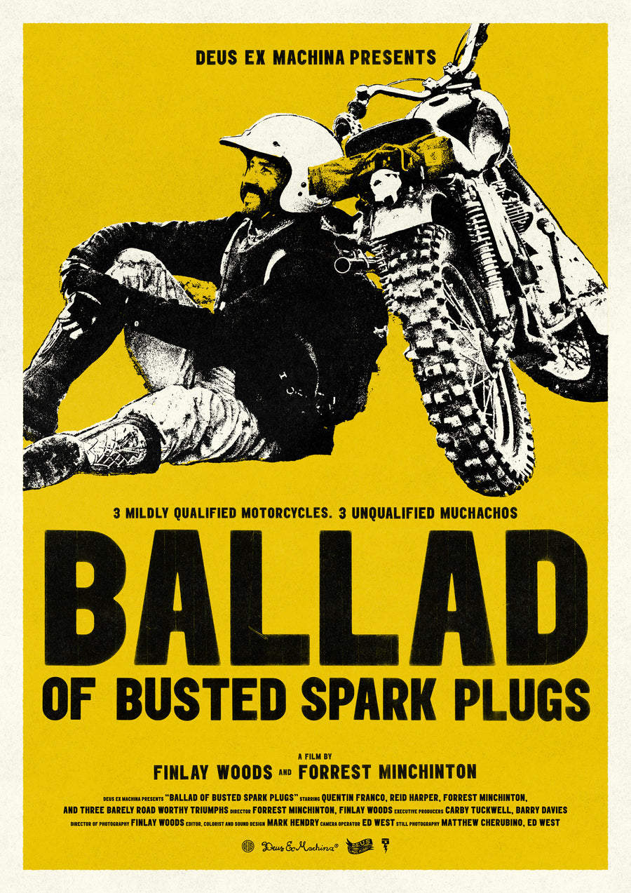 Ballad of Busted Spark Plugs Flyer