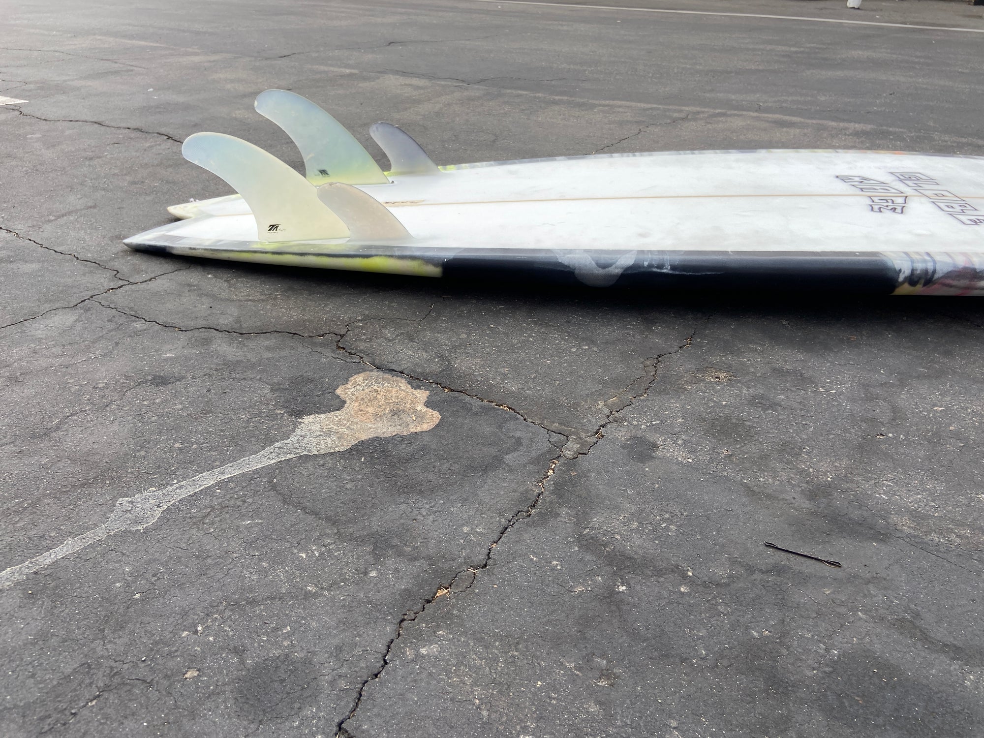 Electric Acid Surfboard Test 6&#39;3&quot; Panda Shitake