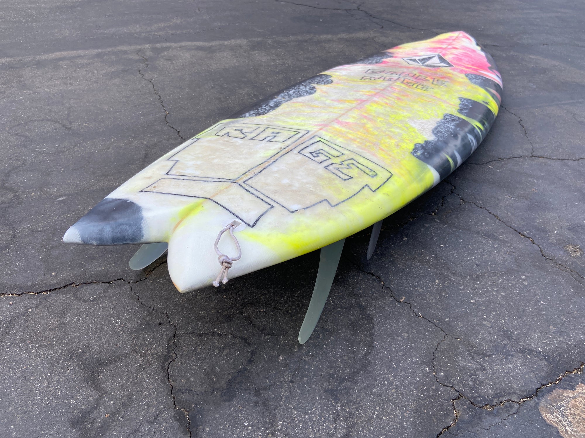 Electric Acid Surfboard Test 6&#39;3&quot; Panda Shitake