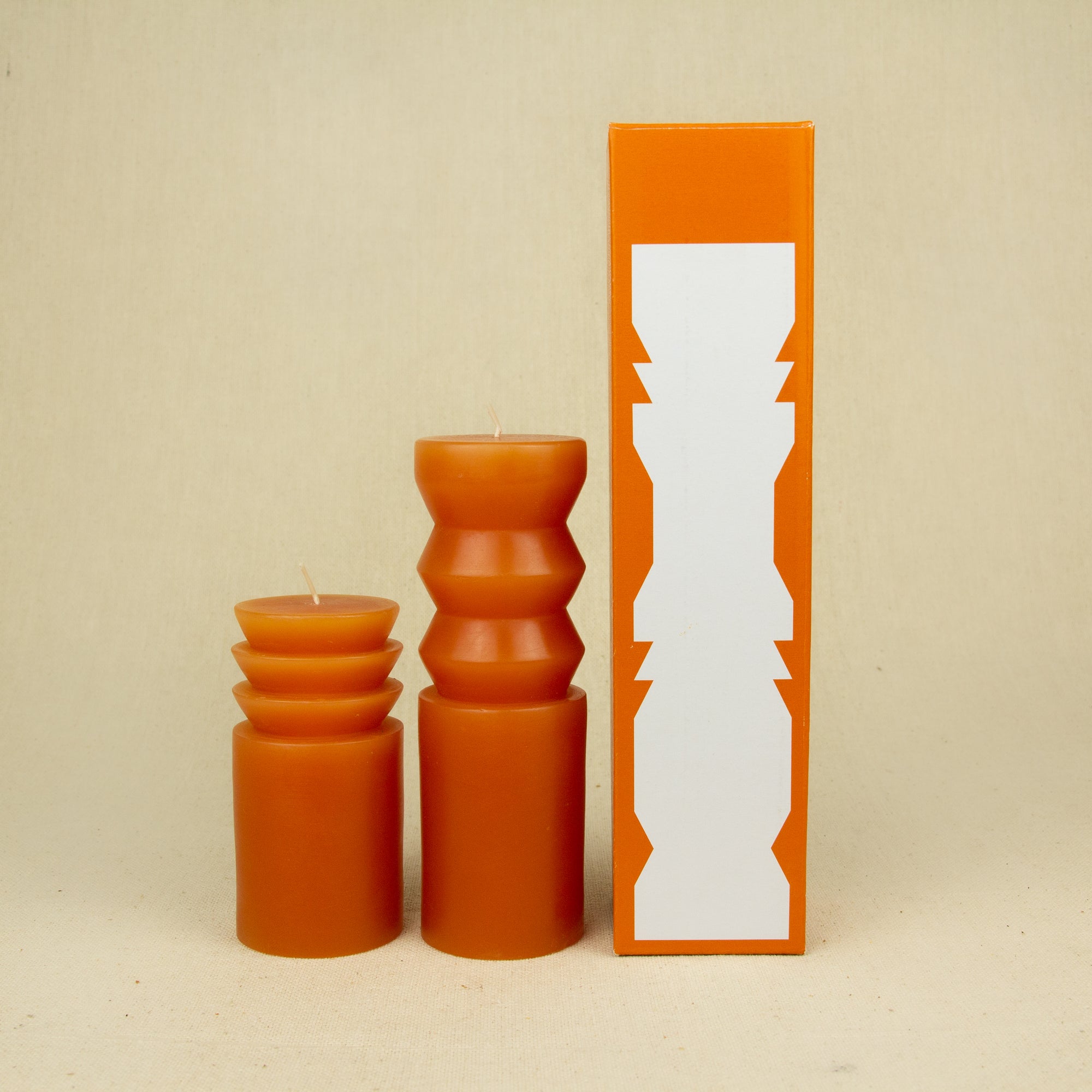 Areaware Totem Candle - Orange
