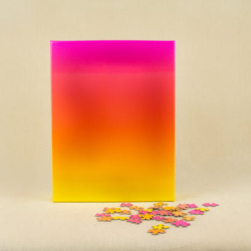 Areaware Gradient Puzzle - Pink/Yellow