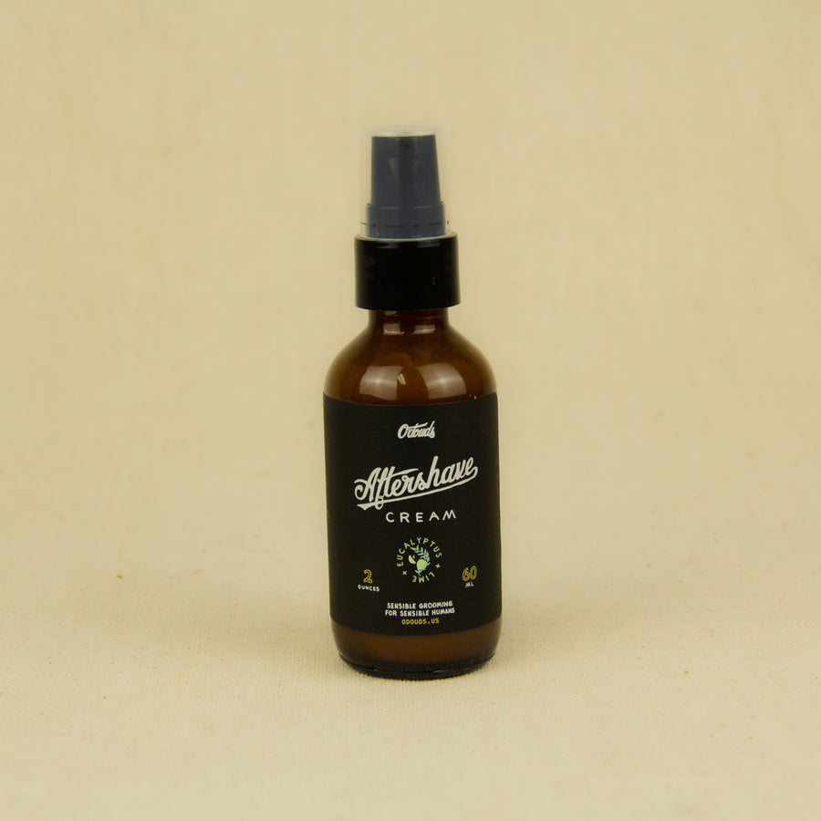 O'Douds Aftershave Cream - Eucalyptus & Lime