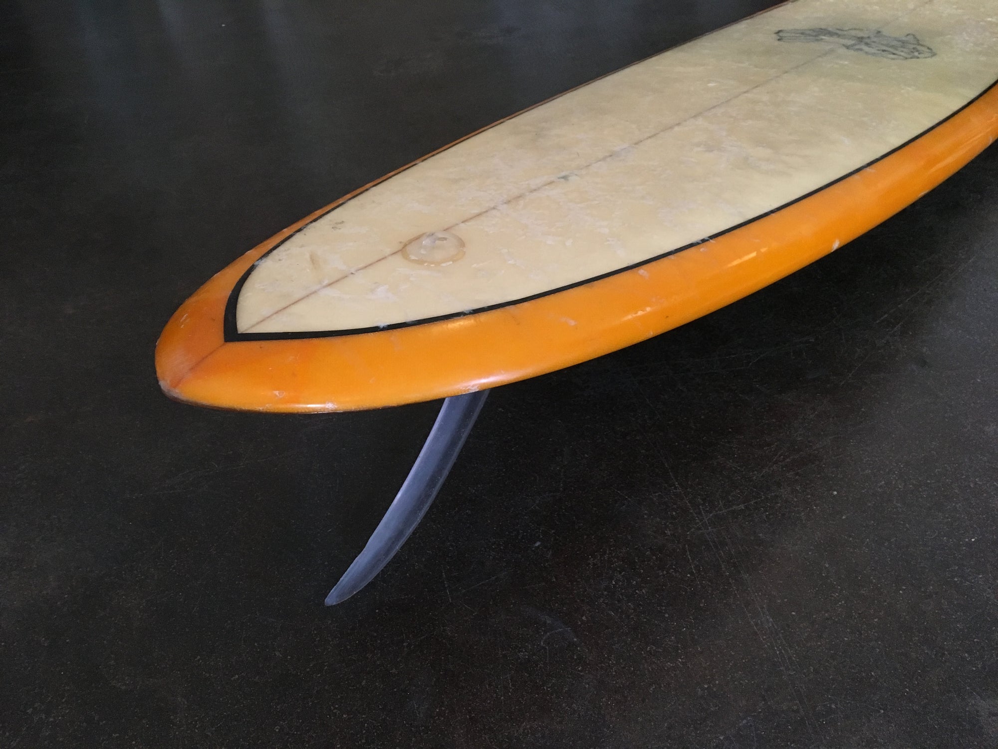 7&#39;7&quot; Surfboards Australia 1969 3A Round Tail