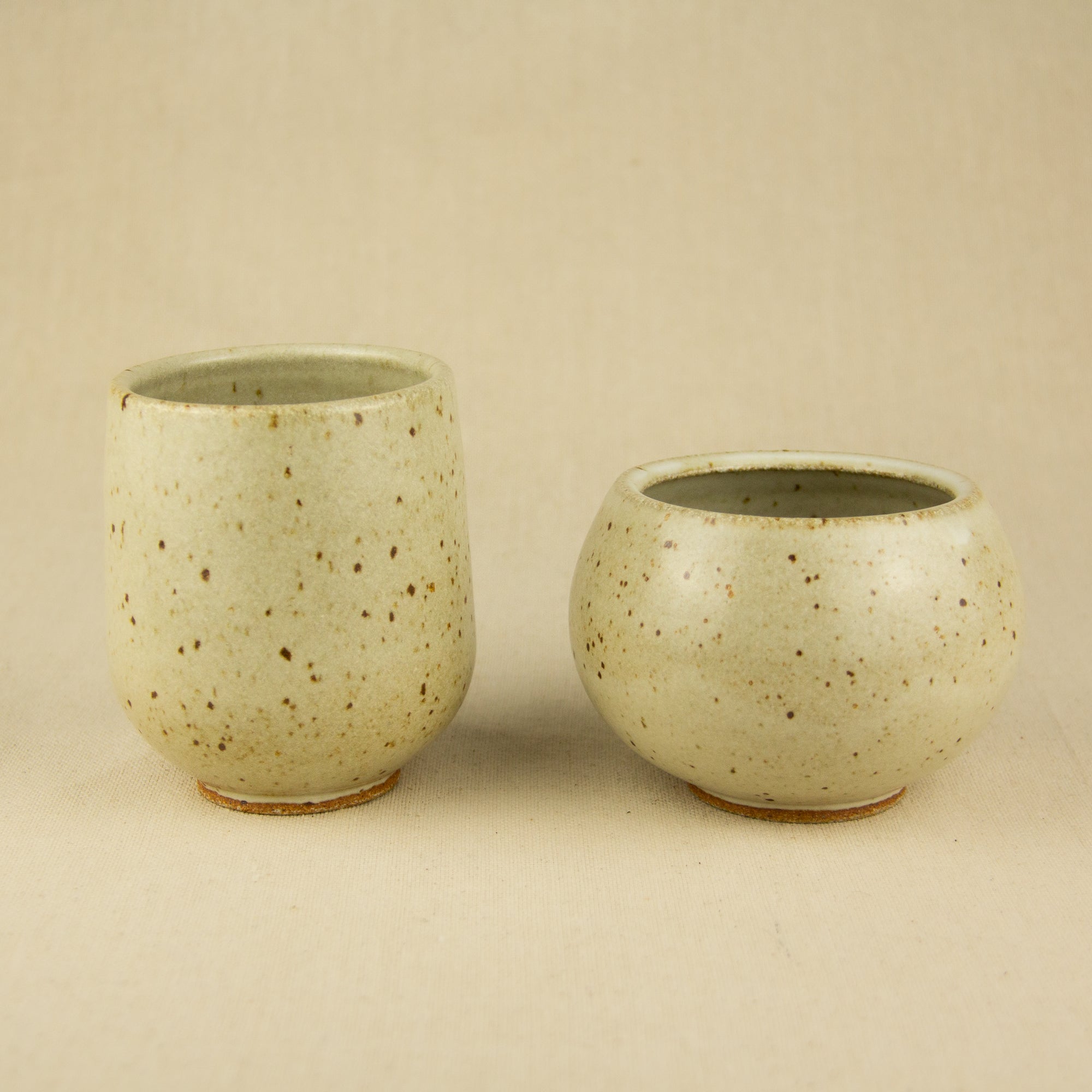 bX Ceramics - Ceramic Cup - Matte Sand - Glazed
