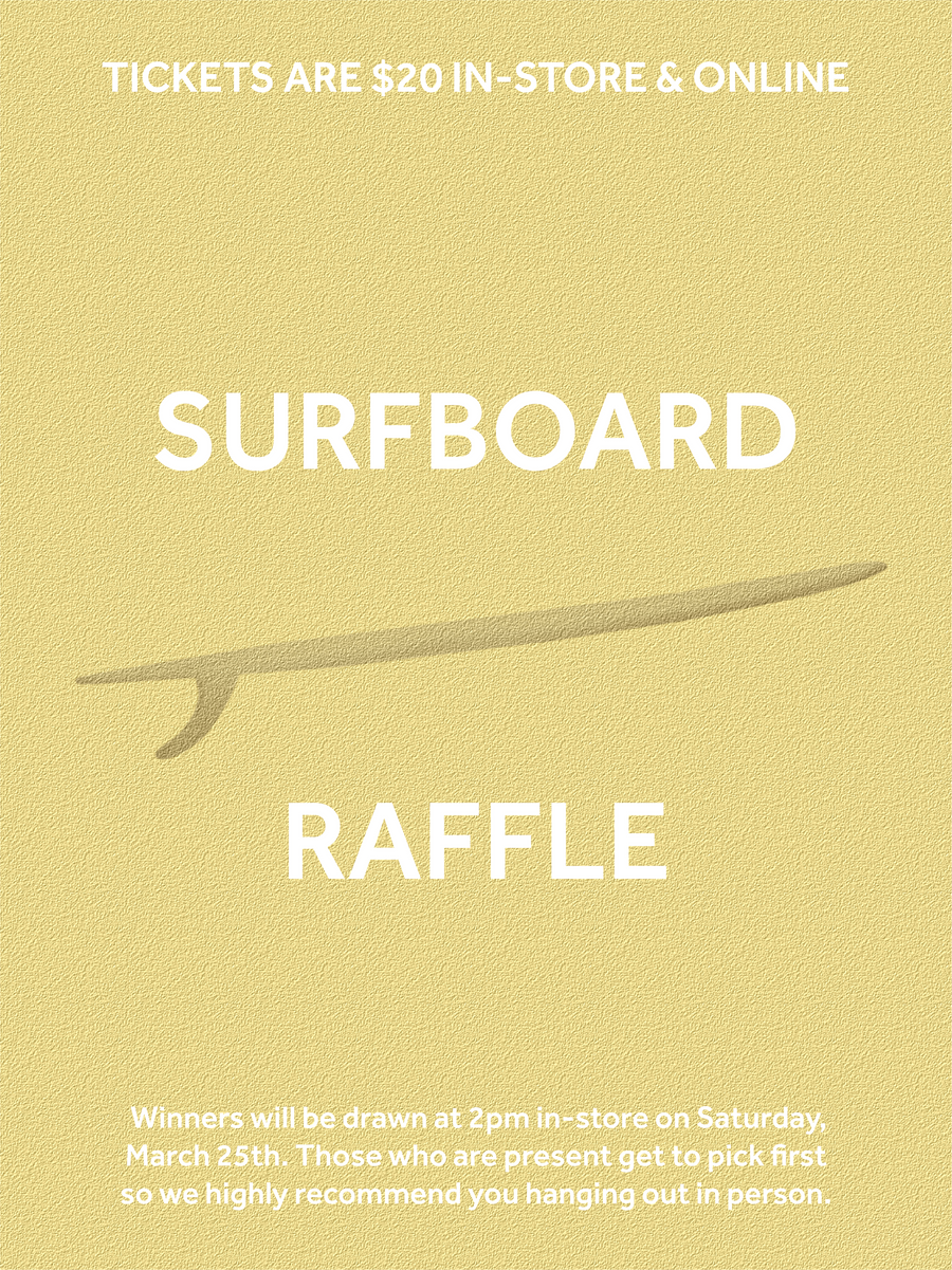 Surfboard Raffle
